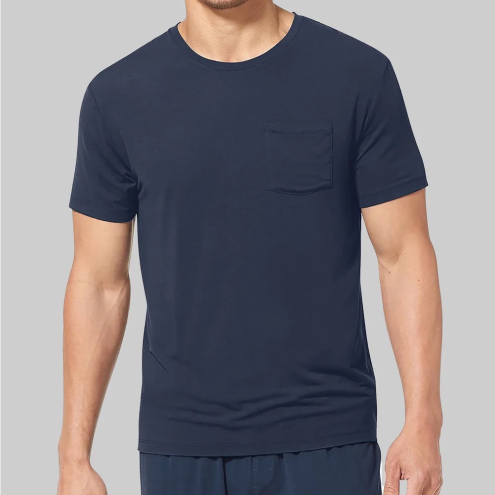 Tommy John Navy Short Sleeve Tee